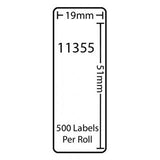 DYMO Labelwriter Multi Purpose Labels 19 x 51mm 500/Roll